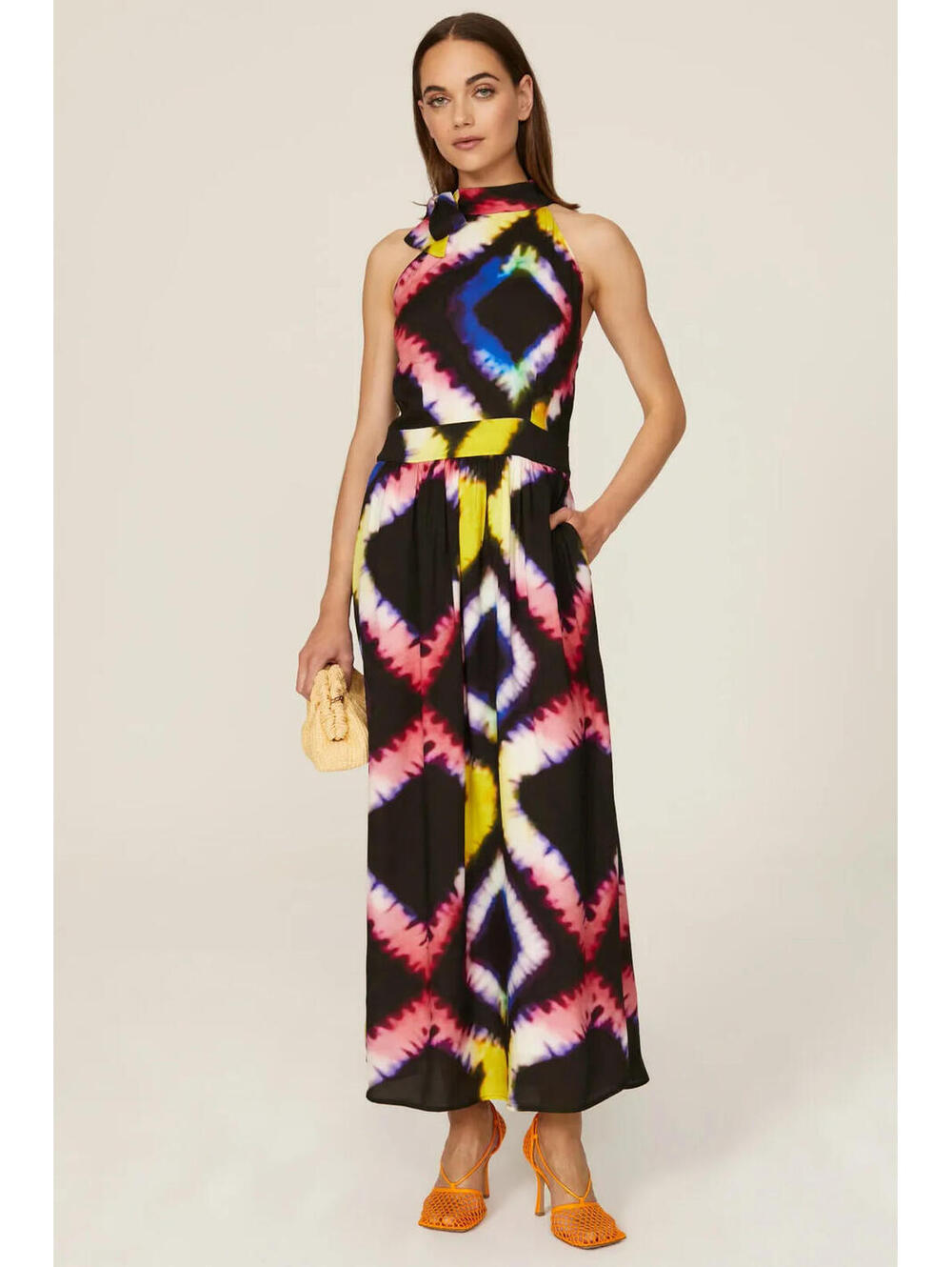 Busayo x RTR Rainbow Tie Dye Dress Size 0